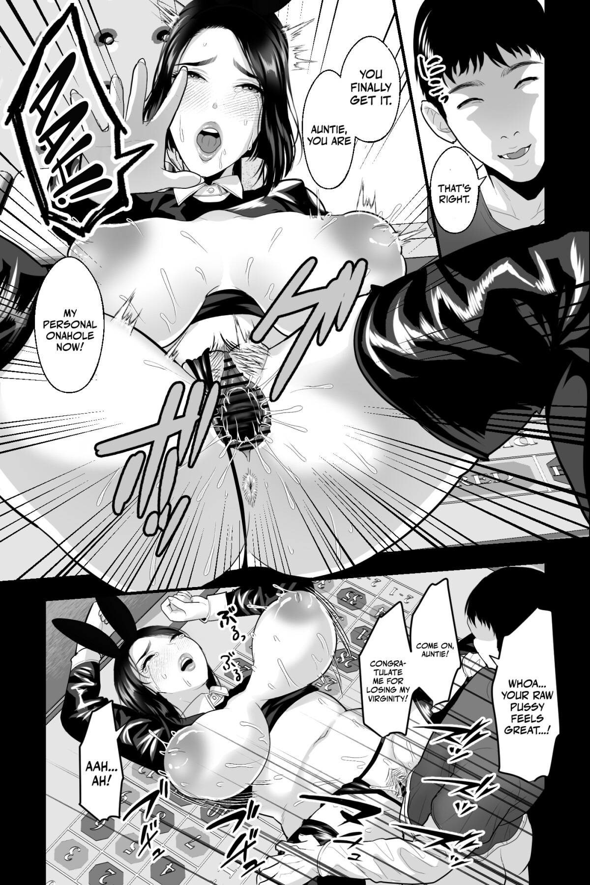 Hentai Manga Comic-My Teacher Aunt Is Secretly A Buxom Erotic Cosplayer-Read-12